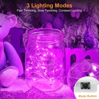 Btfarm 30 Pack Fairy Lights Battery Operated 3 Modes 7Ft 20 Led Twinkle Lights String Lights Waterproof Bulk Small Mini Silve