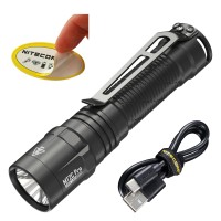 Nitecore Mt2C Pro 1800 Lumen Edc Flashlight Usbc Rechargeable High Efficient Led Long Runtime Long Throw Slim Lightweight