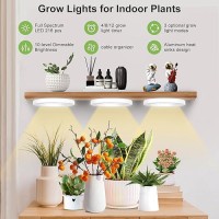 Aopeids 216 Led Grow Lights For Indoor Plants Full Spectrum 6500K Upgraded 3 Lighting Modes Plant Light With Auto Onoff Timer