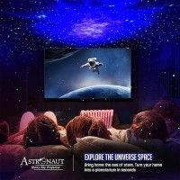 Mooyran Colorful Astronaut Galaxy Projector Special Limited Edition Star Lights For Bedroom Astronaut Space Projector Starry