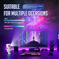 Mooyran Colorful Astronaut Galaxy Projector Special Limited Edition Star Lights For Bedroom Astronaut Space Projector Starry