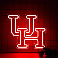 University Neon Sign For Wall Decor University Football Team Neon Light College Team Logo Led Sign For Man Cave Dormitory Bar Cl