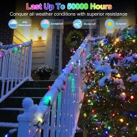 300Led String Lights Indoor Outdoor Use 8 Lighting Modes 100Ft Fairy Lights For Outside Christmas Tree Lights Outdoor Ip44 Wat