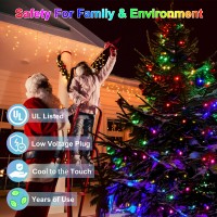 300Led String Lights Indoor Outdoor Use 8 Lighting Modes 100Ft Fairy Lights For Outside Christmas Tree Lights Outdoor Ip44 Wat