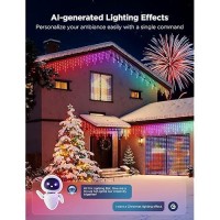 Govee Christmas Lights 2 328Ft 1000Leds Rgbwic Holiday Decor Lights With Shape Mapping Function Smart Indoor Outdoor String Li