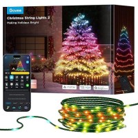 Govee Christmas Lights 2 164Ft 500Leds Rgbwic Led String Lights For Christmas Decor Smart Indoor Outdoor Christmas Tree Lights