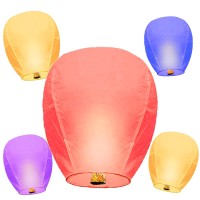 Chinese Lanterns To Release In Heaven Multicolored 5 Pack Contains A Mark Pen Our Paper Lanterns Wedding Party Activity From