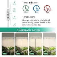 Lordem Grow Lights For Indoor Plants Full Spectrum Tall Plant Lights For Indoor Growing 65 Inch Height Adjustable Growing Lamp