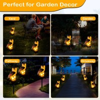 Kimhy Owl Solar Lights Outdoor Garden Owl Solar Light Waterproof Maintain Of 10 Hours Lighting Solar Lights Outdoor Owl For Ya