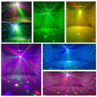 120 Patterns Home Disco Lights Party Lights Stage Light Disco Ball Dj Lights Strobe Lights Par Lights Holiday Christmas Birthd