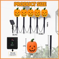 Solar Pumpkin Lights