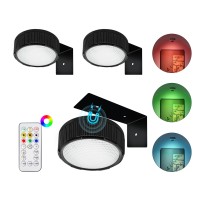 3 Pack Battery Powered Painting Lights Magnetic Wireless Picture Lights 20Rgb Colors Lighting Modes Dimmable Timer Painting L