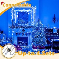 Ollny Rgb Christmas Lights 200 Leds 66 Ft 130 Modes Color Changing Connectable Christmas Tree Lights With Remote Timer Water