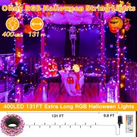 Ollny Rgb Christmas Lights 400 Leds 131 Ft 130 Modes Color Changing Christmas Tree Lights With Remote Timer Waterproof Outd