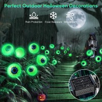 Halloween Decorations Solar Lights Outdoor 4 Pack Upgraded 24 Led Scary Eyeball Solar Lights Solar Halloween Lights For Garden