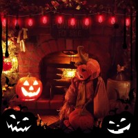 10Ft Halloween Led String Light With Red Blood Tear Drops Halloween Decorations Lights With 10 St40 Led Bulbs Outdoor Hallowee