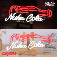 Nuka Cola Neon Sign Fallout Merchandise For Wall Decor Dimmable Game Neon Sign For Wall Decor Man Cave Decor Bedroom Light Up Si