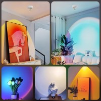 Rgb Wireless Led Indoor Spotlight Puck Light Art Plant Tree 16 Color Adjustable Remote Spotlight Closet Light With Rotatable