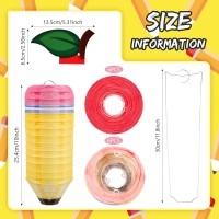 12 Pcs Back To School Classroom Decorations Apples Pencil Hanging Paper Lanterns Welcome Back To School Paper Lanterns Ceiling P