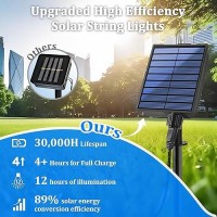 2Pack 200Ft Solar String Lights For Outside 600 Led Extrabright Solar Light Outdoor With 19 Modes Timer Waterproof Fairy S