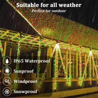 2Pack 200Ft Solar String Lights For Outside 600 Led Extrabright Solar Light Outdoor With 19 Modes Timer Waterproof Fairy S