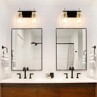 2 Light Black And Gold Bathroom Light Fixtures Bathroom Vanity Light Over Mirror Black And Gold Vanity Lights For Bathroom Va