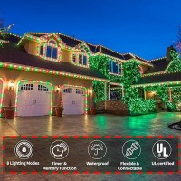 100Ft Led Rope Lights Outdoor 720 Led Connectable And Flexible Tube Lights With 8 Modes Waterproof Led Rope Lighting For Garde