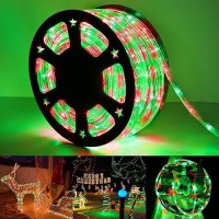 100Ft Led Rope Lights Outdoor 720 Led Connectable And Flexible Tube Lights With 8 Modes Waterproof Led Rope Lighting For Garde