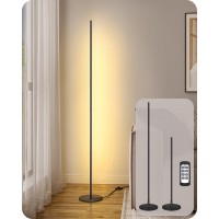 Edishine Corner Floor Lamp Dimmable Led Standing Lamp With Remote 3 Color Temperature 3000K4500K6000K 575 Modern Corner