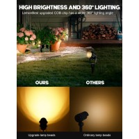 12W Low Voltage Led Landscape Lights 12V Super Warm White Spotlight Landscape Lighting Ip65 Waterproof Christmas Decorative L