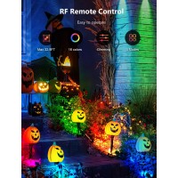 12W Rgbw Color Changing Landscape Lights Low Voltage Led Landscape Lighting Remote Control Spotlight Outdoor Waterproof Garde