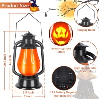 Halloween Outdoor Jackolantern With Talking Flaming Sound Activated Light Up Hanging Halloween Pumpkin Lanterns Hallowee