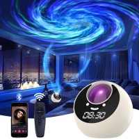 Galaxy Projector Galaxy Projector For Bedroom Galaxy Light Projector With Timer And Remote Control White Noise Clock Night Li