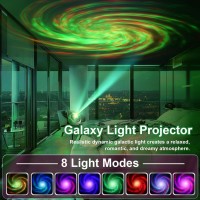 Galaxy Projector Galaxy Projector For Bedroom Galaxy Light Projector With Timer And Remote Control White Noise Clock Night Li