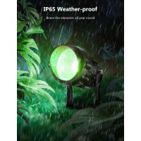 12W Rgbw Color Changing Landscape Lights Low Voltage Led Landscape Lighting Remote Control Spotlight Outdoor Waterproof Garde