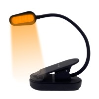 Mito Red Light Amber Book Light Book Lights For Reading At Night Rechargeable Book Light Clip On Reading Light Flexible