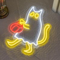 Ghost Cat Neon Sign Halloween Neon Light For Wall Decor Pumpkin Neon Signs Usb Powered Led Neon Light For Halloween Bedroom Kids