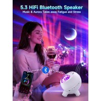 Galaxy Projector Northern Lights Projector 180 Lighting Modes Galaxy Light Projector 15 White Noisebluetooth Northern Lights P