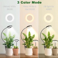 Grow Lights For Indoor Plants Full Spectrum Clip On 3 Colors Grow Light Two Installation Options Plant Lights For Indoor Growi