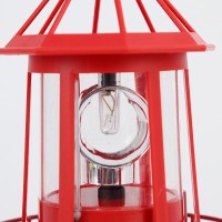 Enajucy Solar Lighthouse Rotating Light 360 Degree Light Houses Lamp For Yard Ip65 Waterproof Durable Lighthouse Lamps Towers