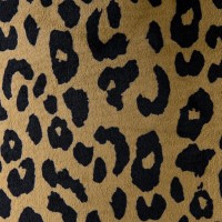 Goso Drum Leopard Lamp Shades For Table Lamps Medium Yellow Velvet Pattern Fabric Lampshades Floor Lamp13 Top X 13 Bottom