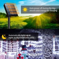 Syouhome 6 Pack Solar String Lights Outdoor 600 Led Extralong 236Ft Solar Lights Outdoor With 8 Lighting Modes Ip65 Waterproo