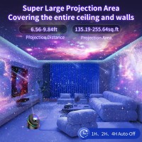 Meteor Galaxy Projector 13 In 1 Planetarium Star Projector Realistic Starry Sky Night Light With Solar System Constellation Moo