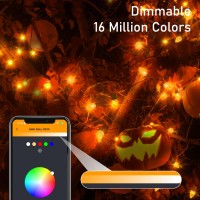 100Led 95 Ft Smart C9 Christmas String Lights Plug In App Programmable Fairy Twinkle String Lights 58 Modes Rgb Color Changing D