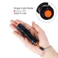 Kunhe 24 Pack Small Mini Single Mode Led Handheld Flashlights Aa Battery 1 Mode Flashlight Powerful Gift To Halloween Christmas