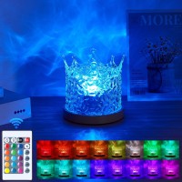 Avkast Aurora Glow Lamp Wired Ocean Lamp Northern Lights Aura Lamp Ocean Wave Projector With 16 Colors And Dynamic Ripple Effect