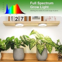 Saviler Ceiling Grow Light For Indoor Plants 354 Small 96 Leds Under Cabinet Plant Light With 4812 Timer 4 Dimmable Brigh