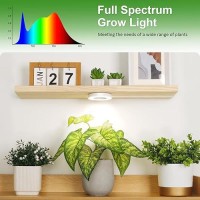 Saviler Ceiling Grow Light For Indoor Plants 354 Small 48 Leds Under Cabinet Plant Light With 4812 Timer 4 Dimmable Brigh