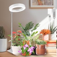 Grow Light Led Plant Light For Indoor Plants Growing Full Spectrum Desk Growth Lamp With Automatic Timer For 2H4H8H 4 Dimma