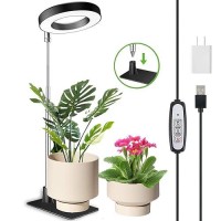 Ejs Super Car Grow Lights For Indoor Plants Led Plant Light For Growing Full Spectrum Height Adjustable Growing Lamp With Aut